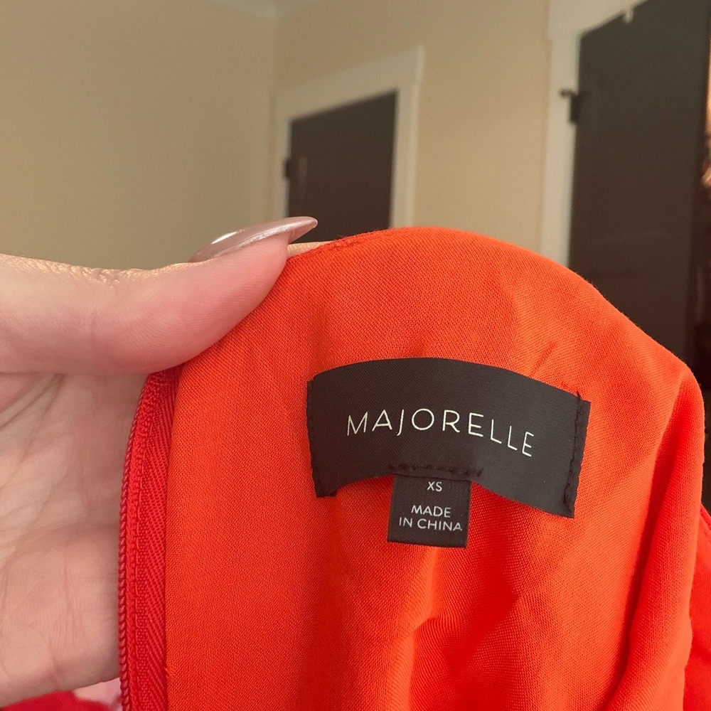 MAJORELLE Scarlet Ruffle Mini Dress - Picture 3 of 3